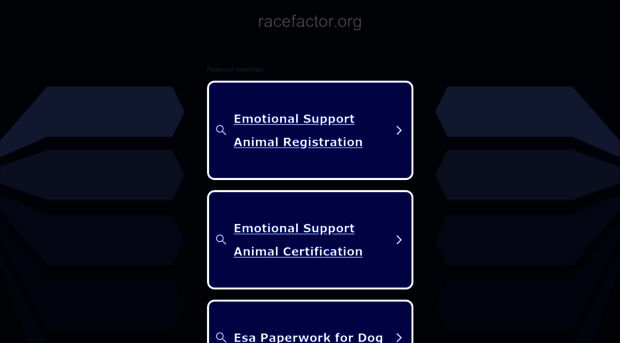 racefactor.org