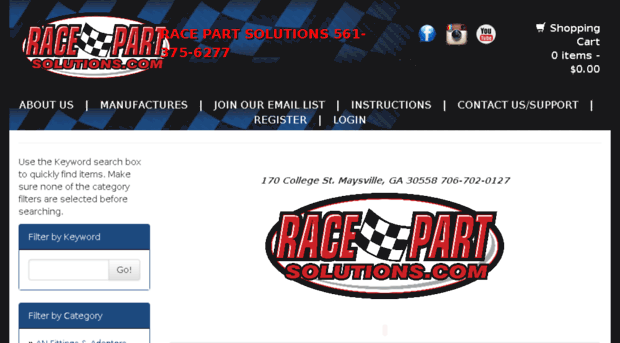 racepartsolutions.com