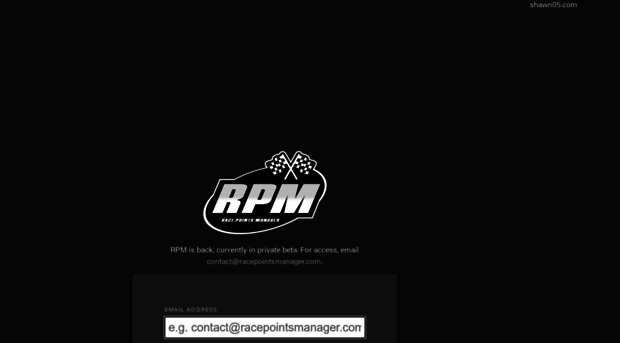 racepointsmanager.com