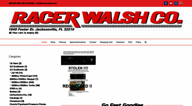 racerwalsh.com