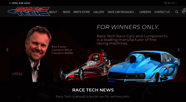 racetechracecars.com