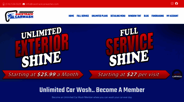 racetrackcarwashes.com