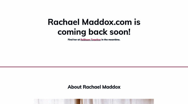 rachaelmaddox.com