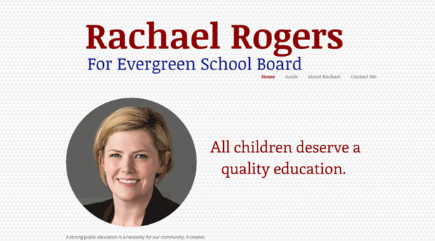 rachaelrogersforevergreenschools.com