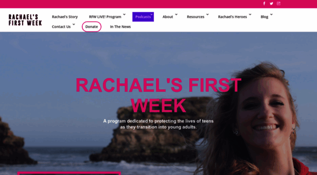 rachaelsfirstweek.com