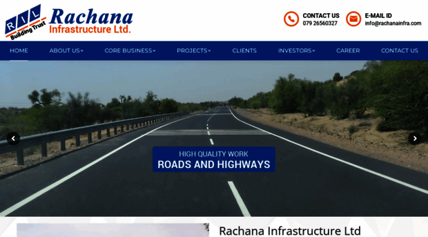 rachanainfra.com