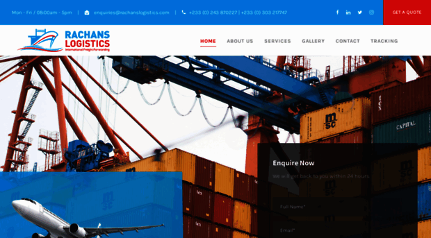 rachanslogistics.com