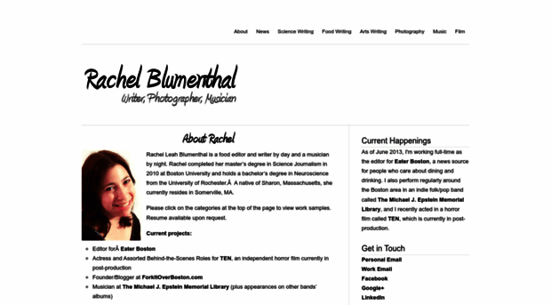 rachelblumenthal.net