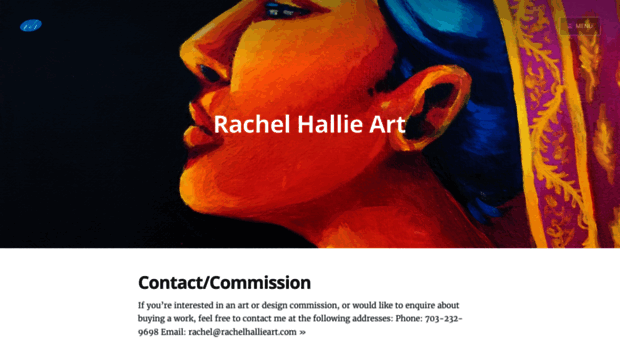 rachelhallieart.com