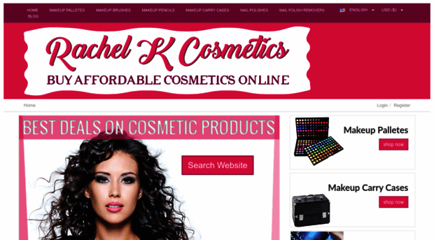 rachelkcosmetics.com