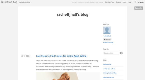 rachelljhall.hatenablog.com