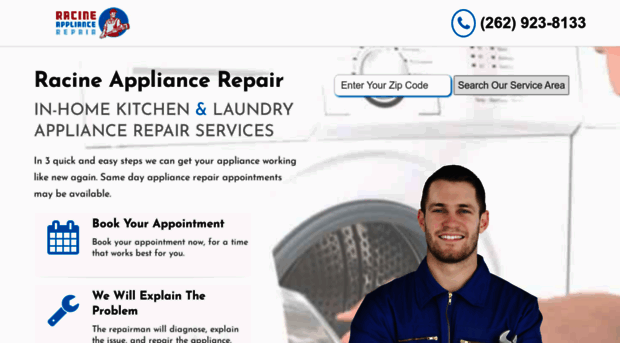 racineappliancerepair.com