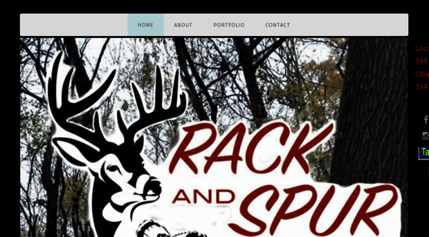 rackandspurtaxidermy.com