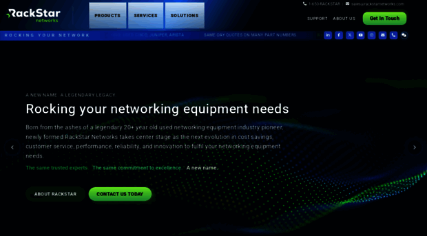 rackstarnetworks.com