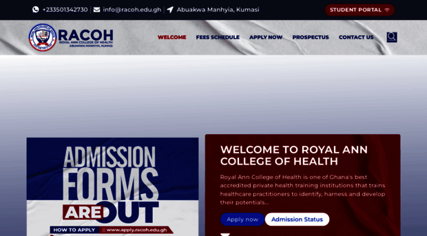 racoh.edu.gh