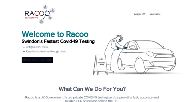 racoorapidtesting.com