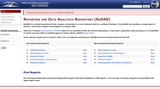 radar.csusm.edu