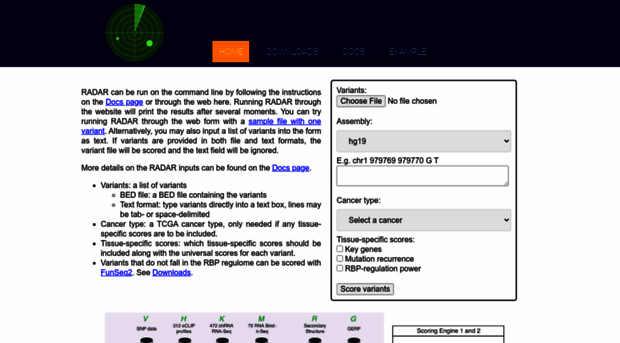 radar.gersteinlab.org