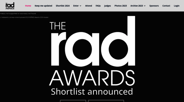 radawards.com