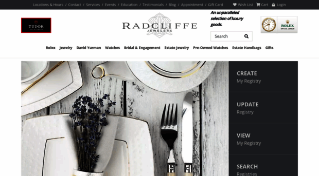 radcliffegiftregistry.com