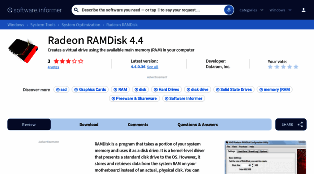 radeon-ramdisk.software.informer.com