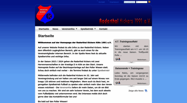 raderthal-kickers.de