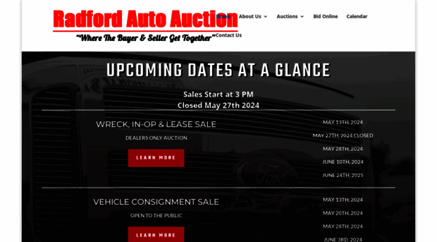 radfordautoauction.com