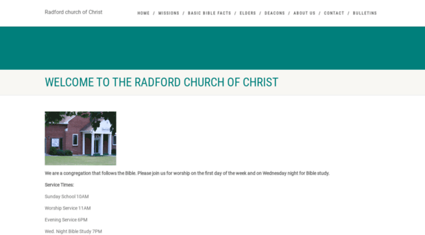 radfordchurchofchrist.com