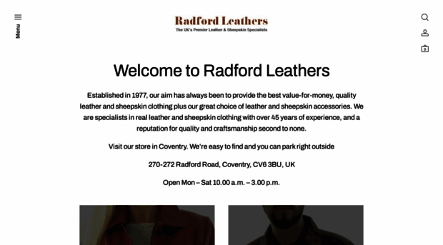 radfordleathers.com