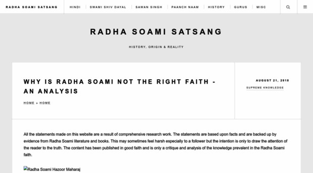 radhasoami.supremeknowledge.org