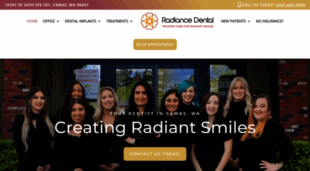 radiancedentalnw.com