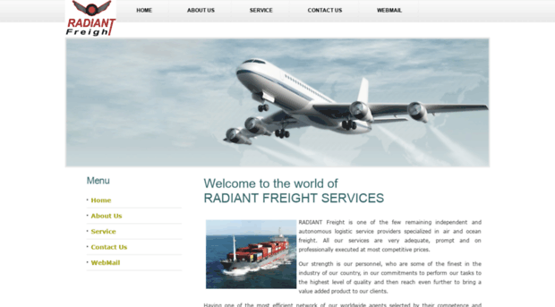 radiant-freight.com