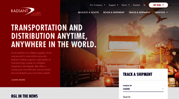 radiantgloballogistics.com