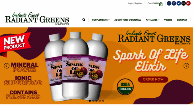 radiantgreens.com