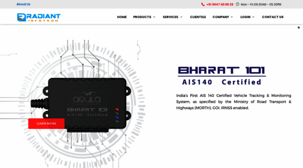 radiantinfotech.in