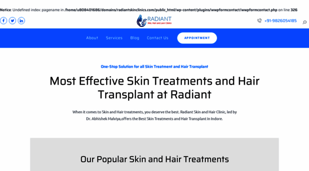 radiantskinclinics.com