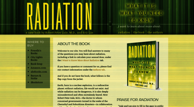 radiationbook.com