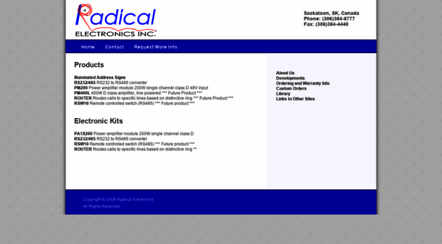 radicalelectronics.net