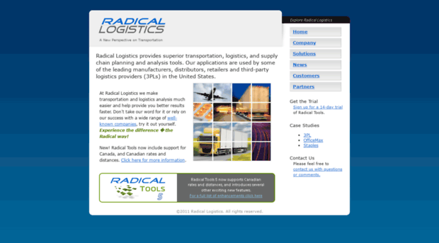 radicallogistics.com