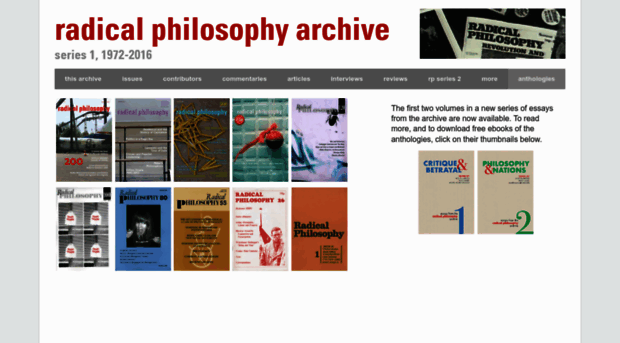 radicalphilosophyarchive.com