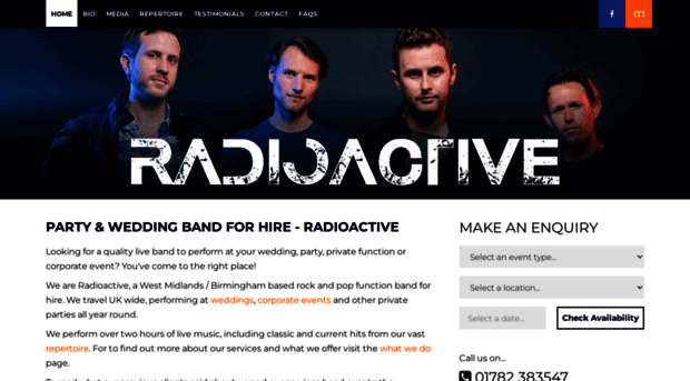 radioactiveband.co.uk
