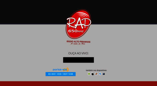radioaltopiranhas.com.br