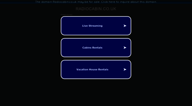 radiocabin.co.uk