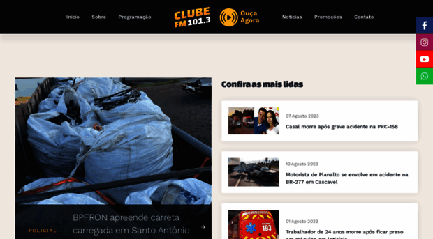 radiocluberza.com.br