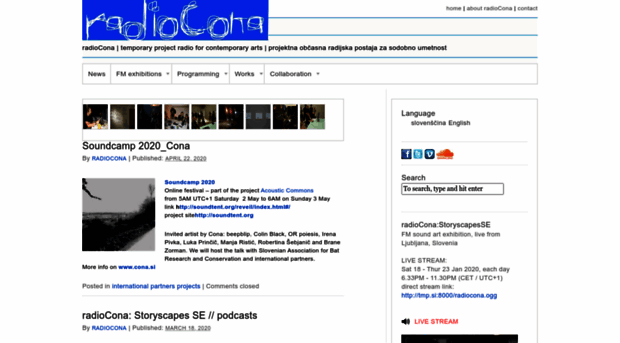 radiocona.si