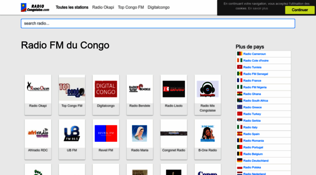 radiocongolaise.com