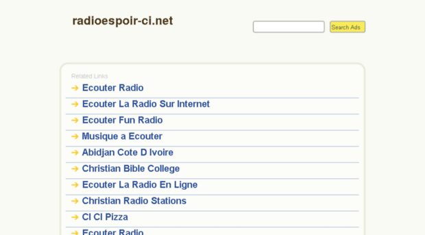 radioespoir-ci.net