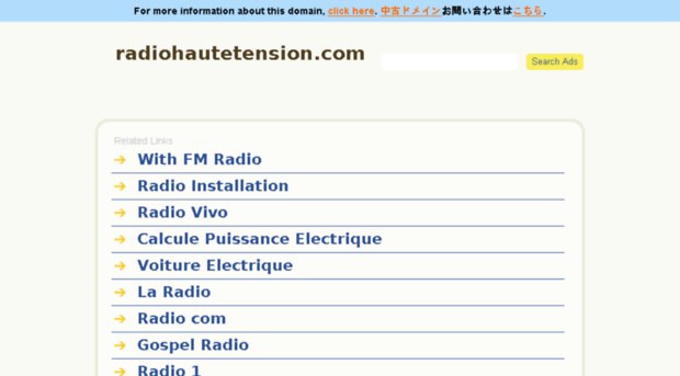 radiohautetension.com