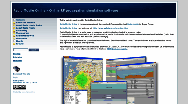 radiomobileonline.pe1mew.nl