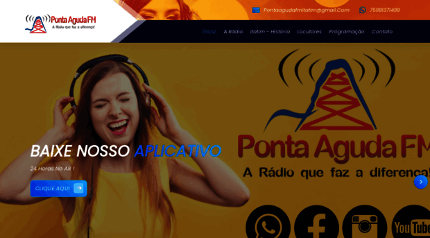 radiopontaagudafm.com.br